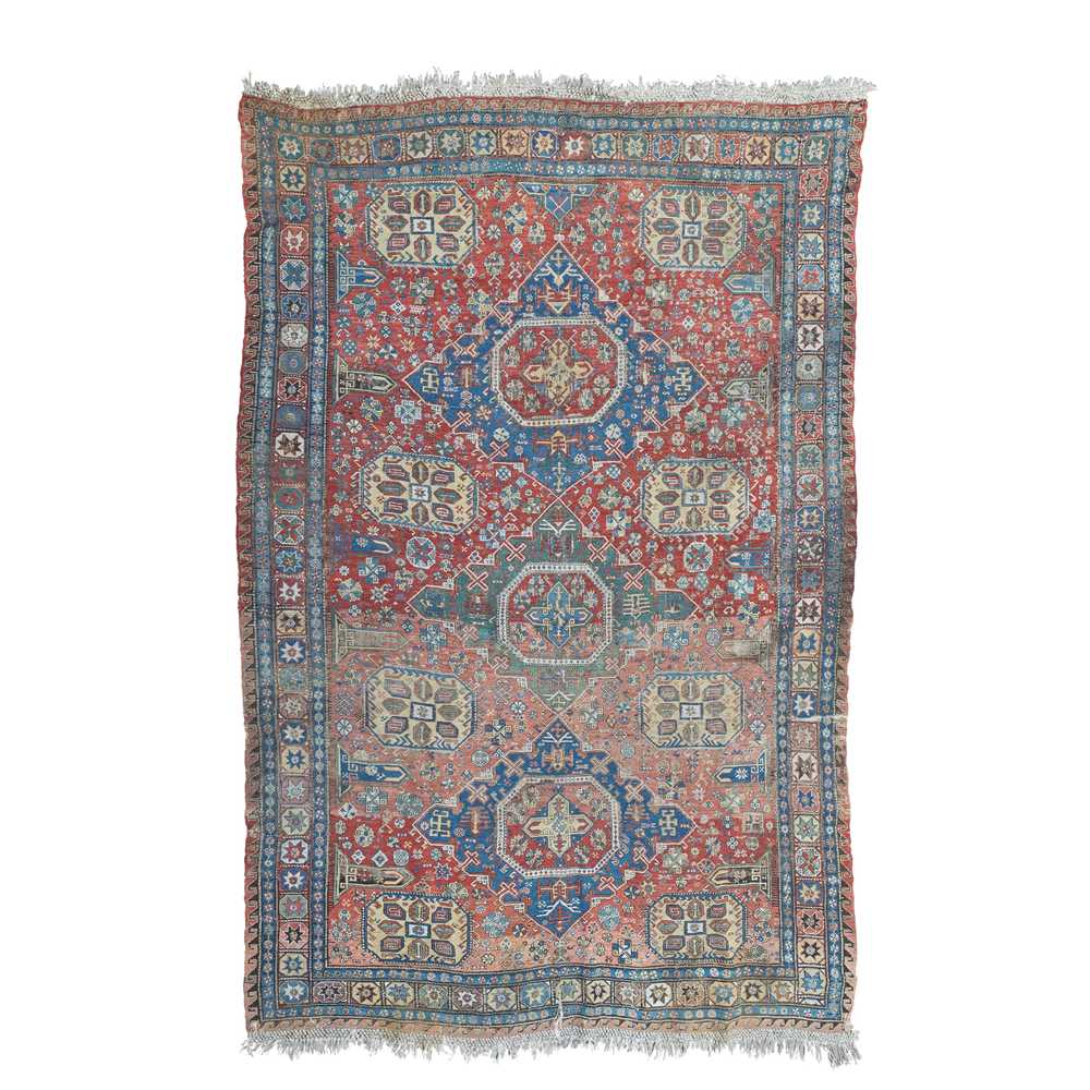 CAUCASIAN SOUMAC CARPET LATE 19TH