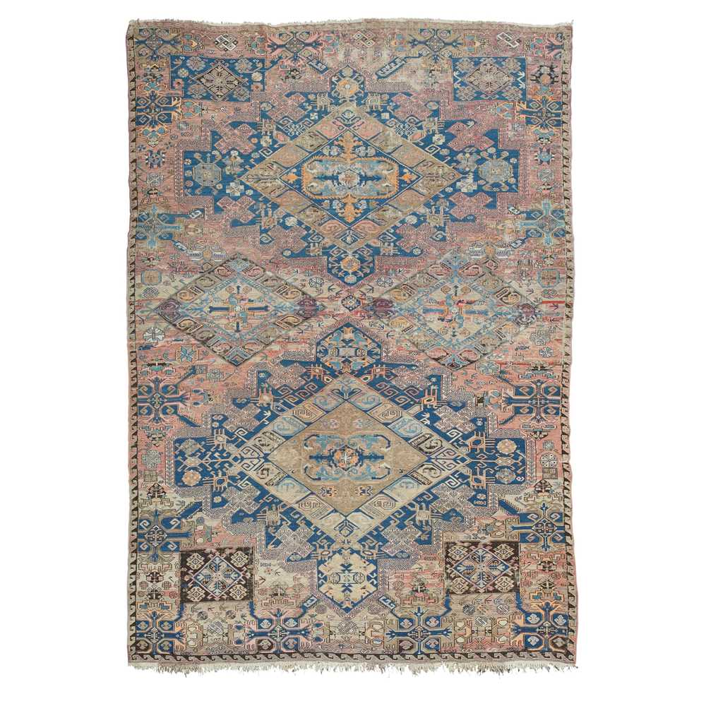CAUCASIAN SOUMAC CARPET LATE 19TH