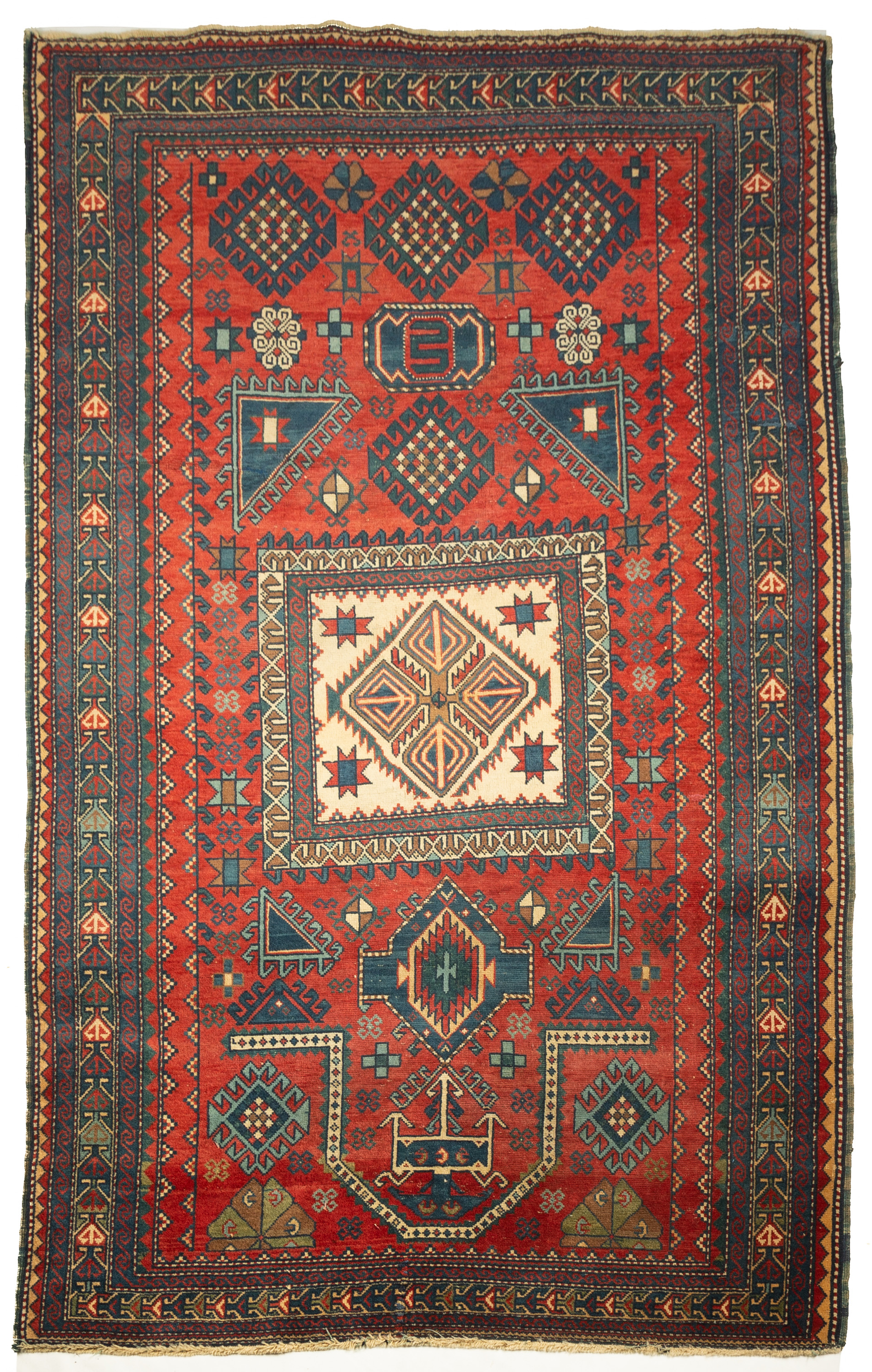 CAUCASIAN STYLE ORIENTAL RUG