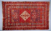 CAUCASIAN TRIBAL WOOL RUGCAUCA