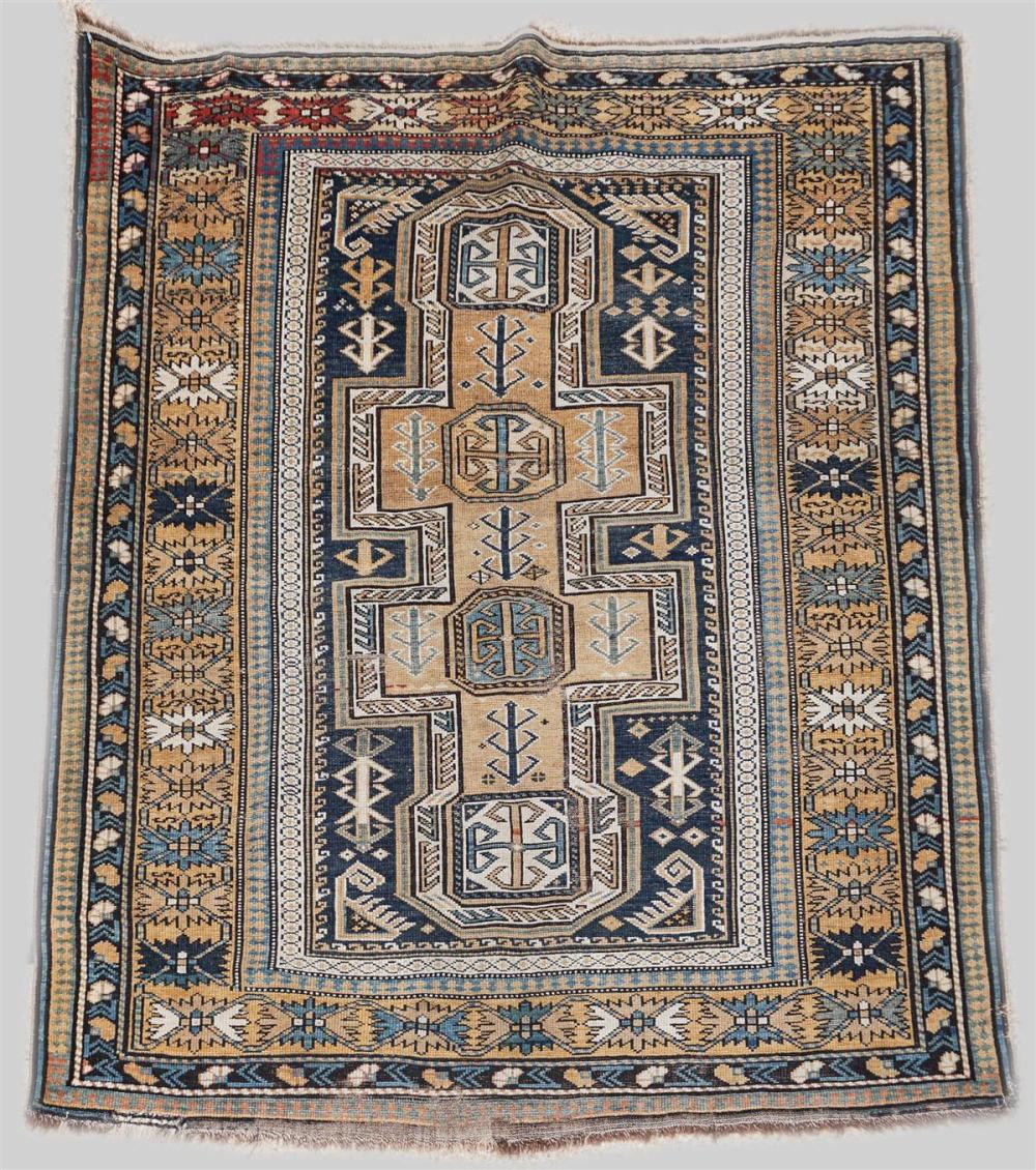 CAUCASUS SHIRVAN WOOL RUGCAUCASUS
