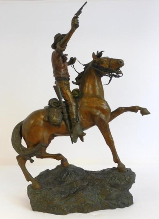 CAUL KAUBA (1865-1922) BRONZE