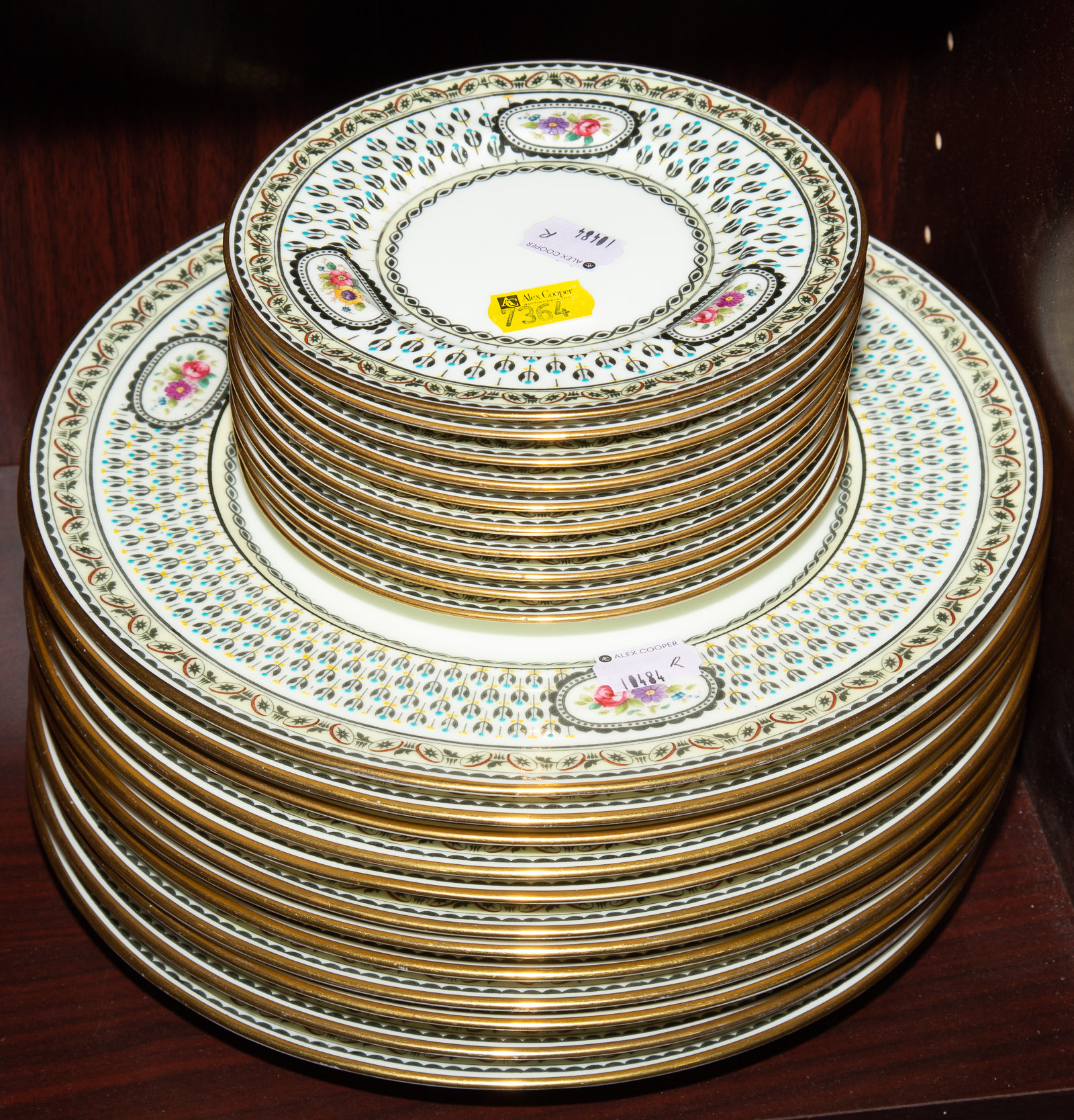 CAULDON PARTIAL LUNCHEON SET,