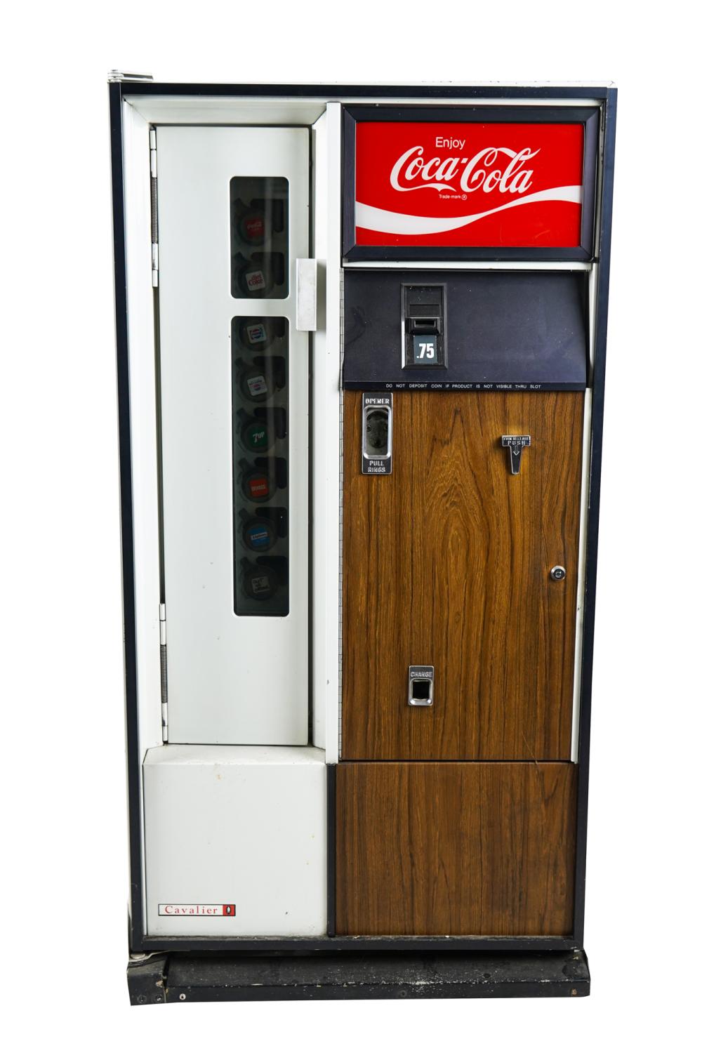 CAVALIER COCA COLA MACHINEserial