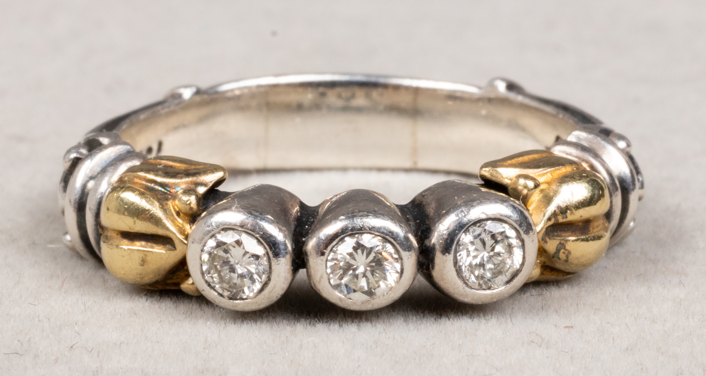 CAVIAR 18K YELLOW GOLD & SILVER