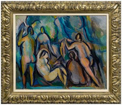 Caziel painting (Polish/British,
