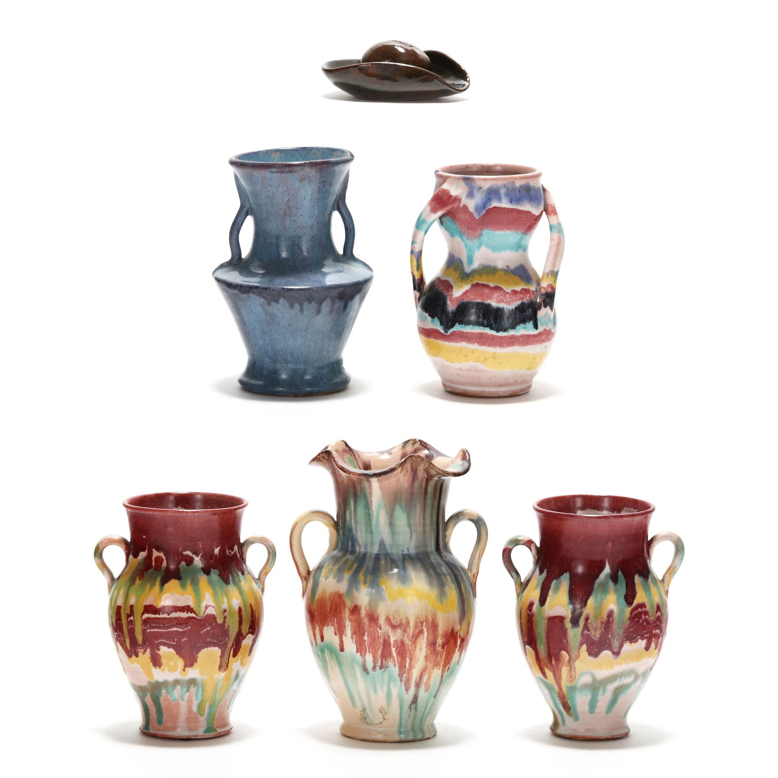 C.C. COLE (NC), FIVE POTTERY