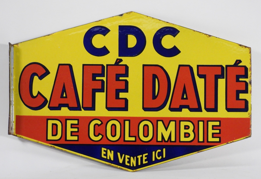 CDC CAFE DATE COFFEE PORCELAIN