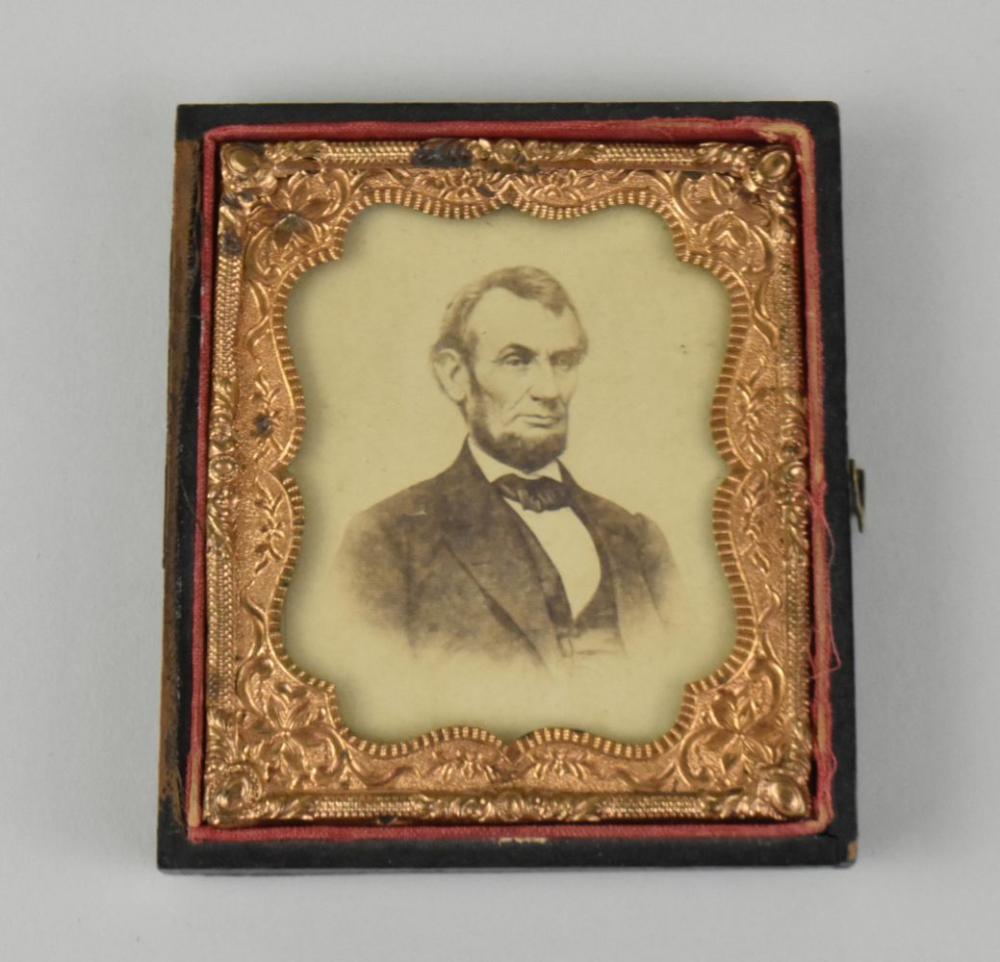 CDV OF LINCOLN AFTER AN ENGRAVING