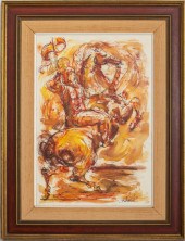 C.E. BURDICK INK AND WATERCOLO