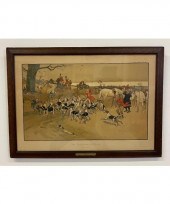 Cecil Aldin (1870-1935) hunt p