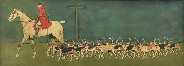 CECIL ALDIN (D.1935) FOX HUNTING