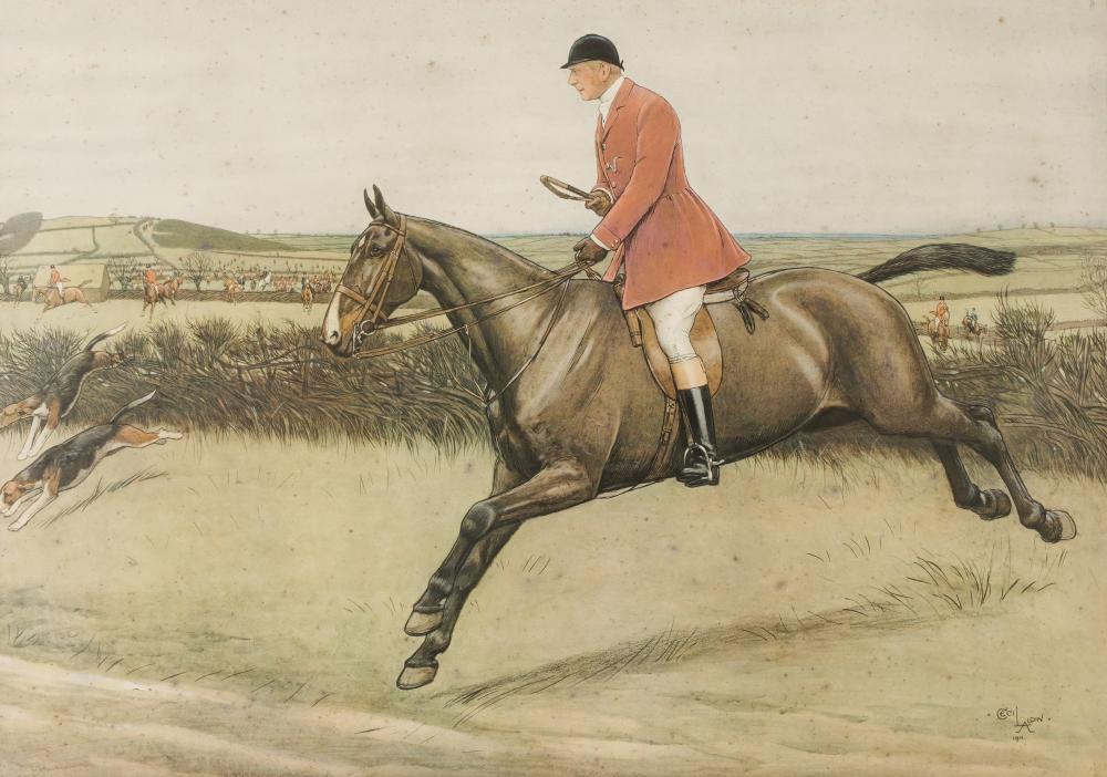 CECIL ALDIN: FOX HUNTING