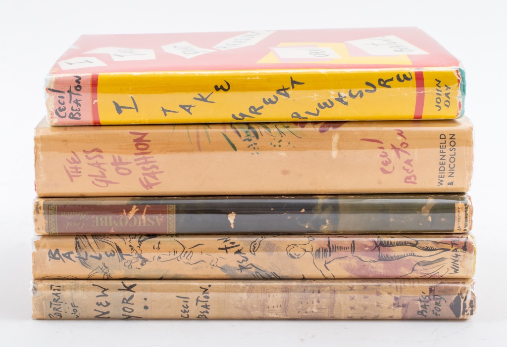 CECIL BEATON BOOKS, 5 Five Cecil