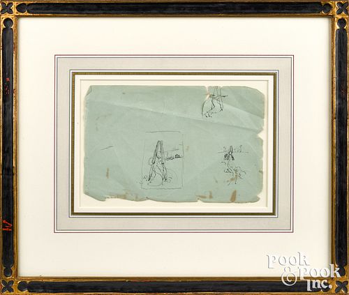 CECILIA BEAUX DRAWINGS FROM A