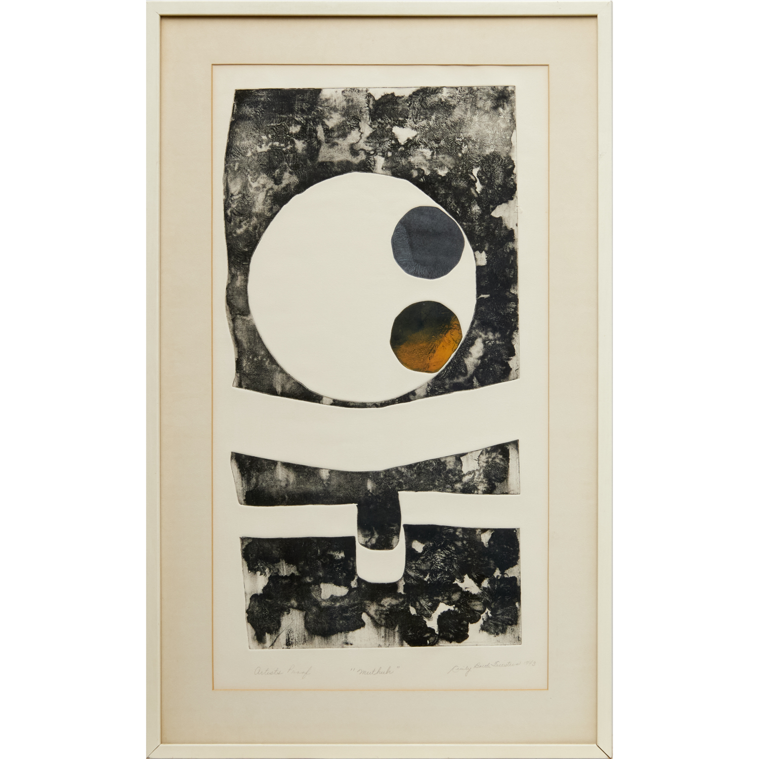 CECILY BARTH FIRESTEIN, ETCHING