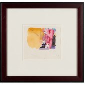 CECILY BROWN, MIXED MEDIA ON P