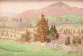 "CEDAR AND HILL..." BY ROBERT