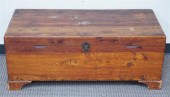 CEDAR PACKING TRUNK, H: 16, W: