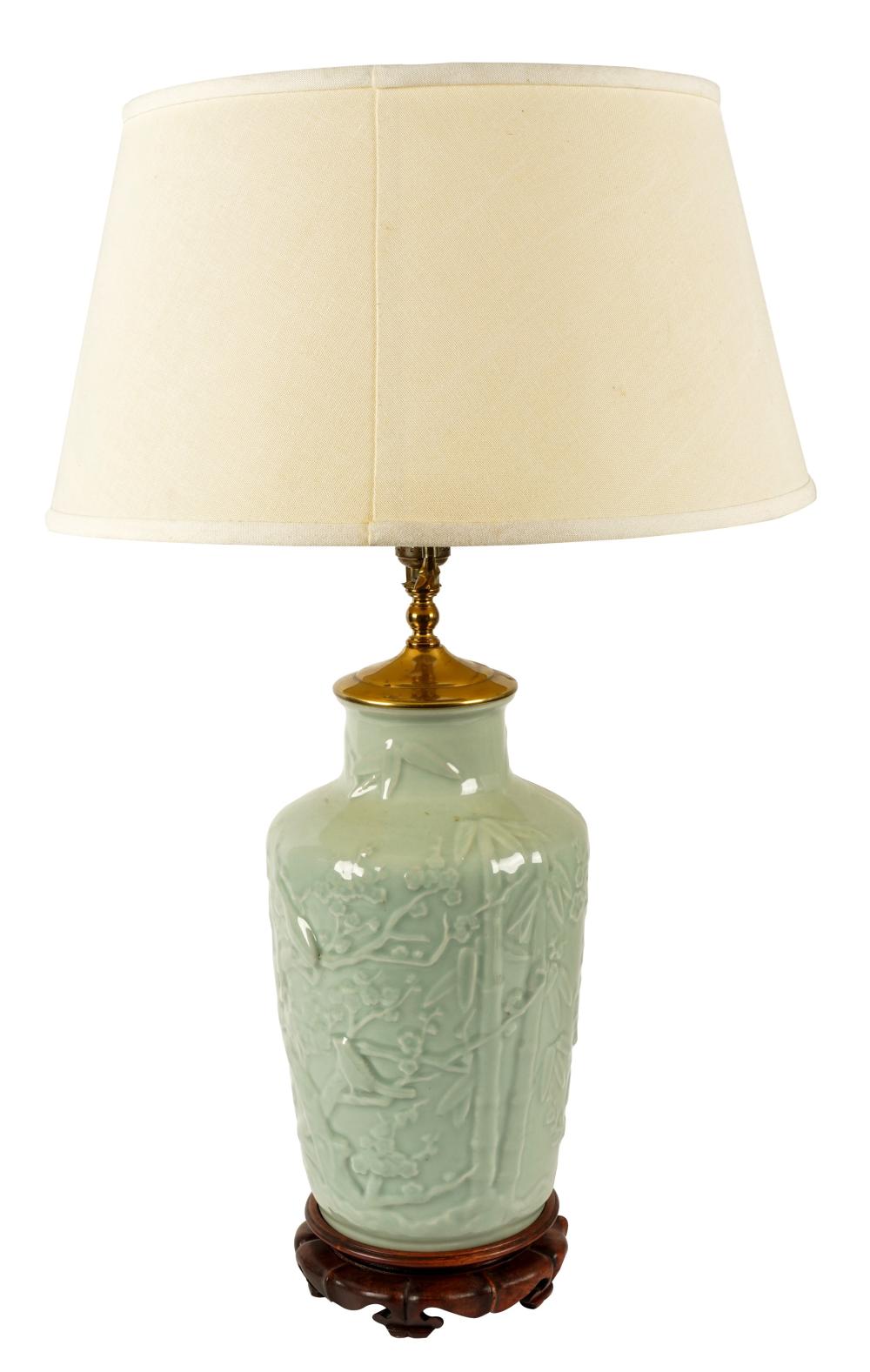 CELADON-GLAZED PORCELAIN