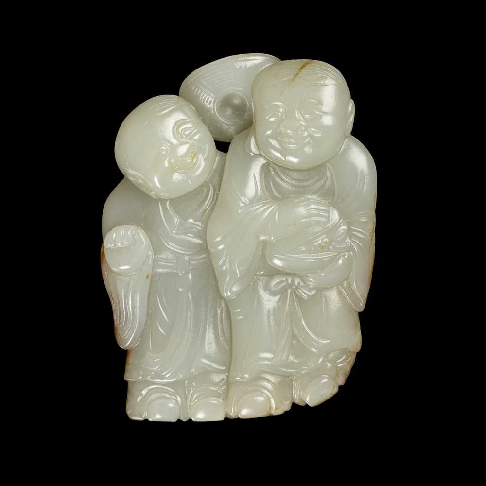 CELADON JADE WITH RUSSET SKIN