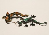 Celia Reich gilt and enameled