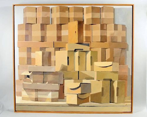 CELIA T. HUBBARD "BROWN CARDBOARD