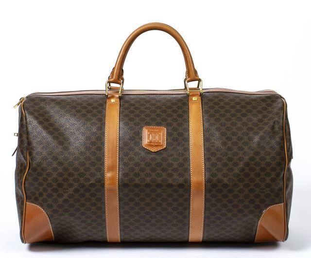 CELINE 'BOSTON' COATED MACADAME