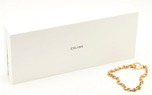 CELINE CHAINE TRIOMPHE GOLDEN