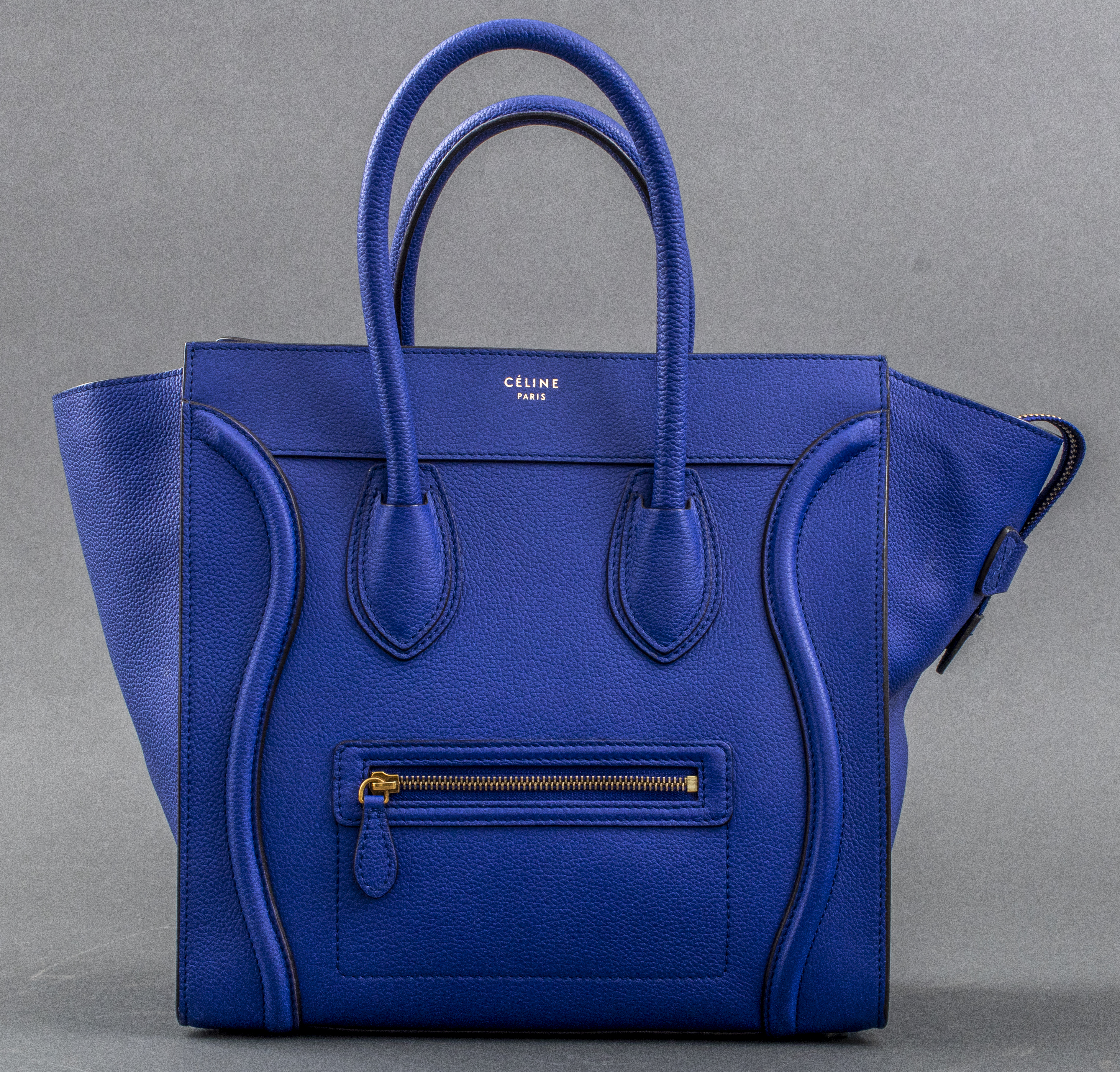 CELINE ELECTRIC BLUE CALFSKIN