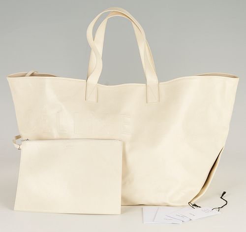 CELINE "MADE IN" MEDIUM WHITE