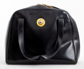 CELINE PARIS BLACK LEATHER HAN