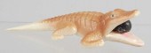 Celluloid Alligator Figural Se