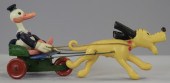 CELLULOID DONALD IN CART PULLE