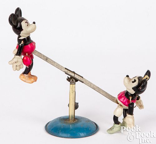 CELLULOID MICKEY & MINNIE MOUSE SEE