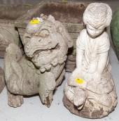 CEMENT FOUNTAINHEAD & FOO LION