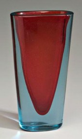 Cendese Sommerso vase (Gino Ce