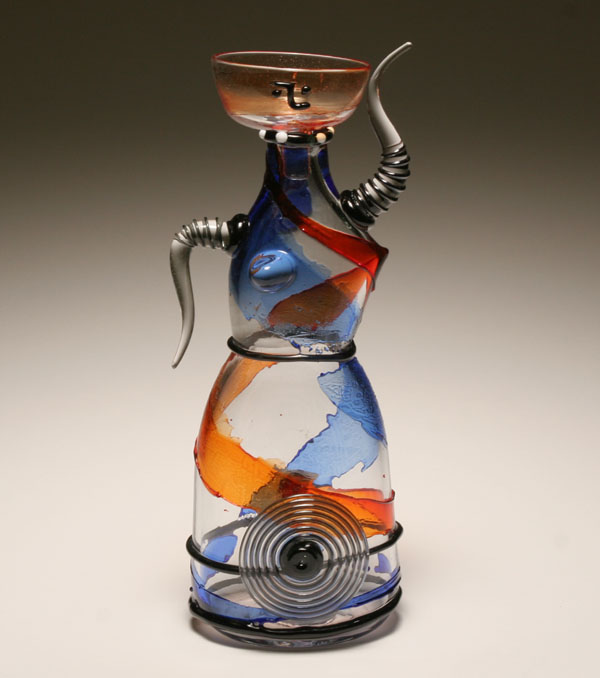 Cenedese Murano abstract figural