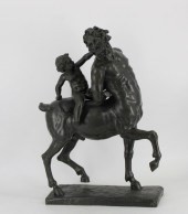 CENTAUR TAMED BY BACCHUS LARGE