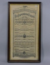CENTENNIAL BROADSIDE, DECLARAT