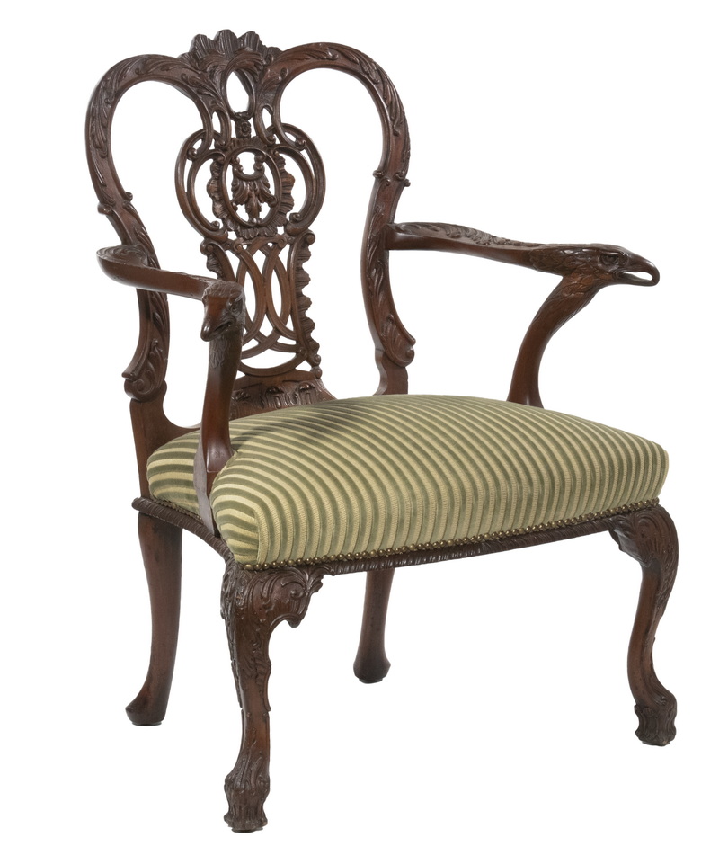 CENTENNIAL EAGLE HEAD ARMCHAIR Fine