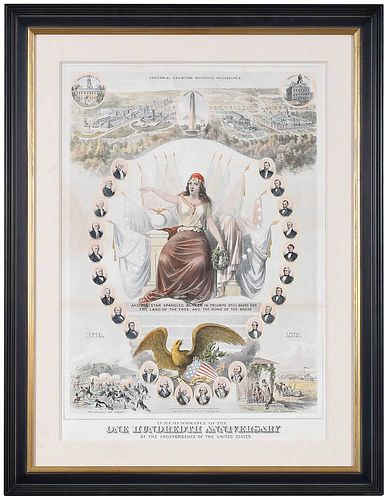 CENTENNIAL LITHOGRAPH, GEORGE