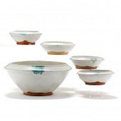 CENTER BOWL AND FOUR INDIVIDUA