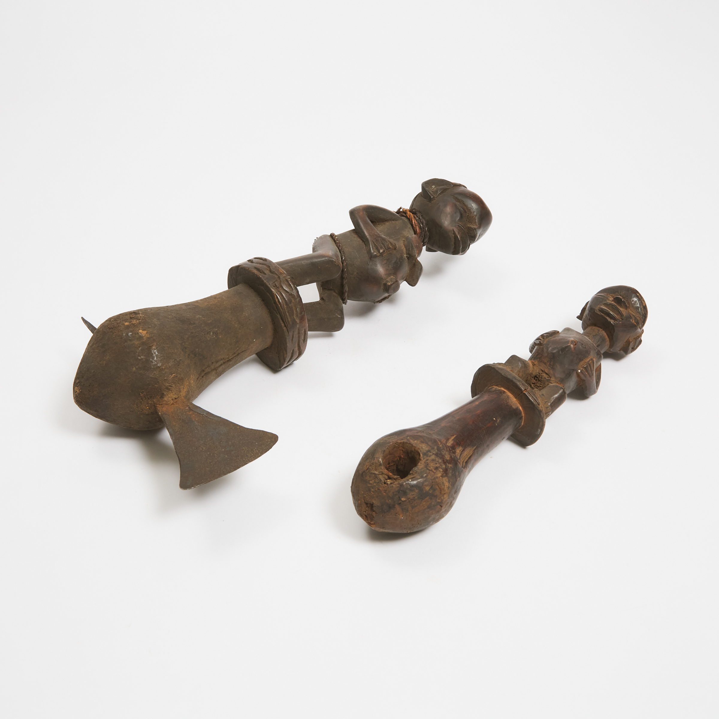 Central African Figural Axe
