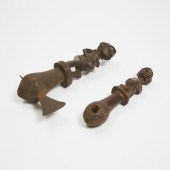 Central African Figural Axe to