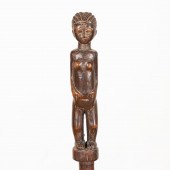 CENTRAL AFRICAN PUNU CARVED WO