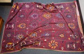 CENTRAL ASIAN EMBROIDERED SILK