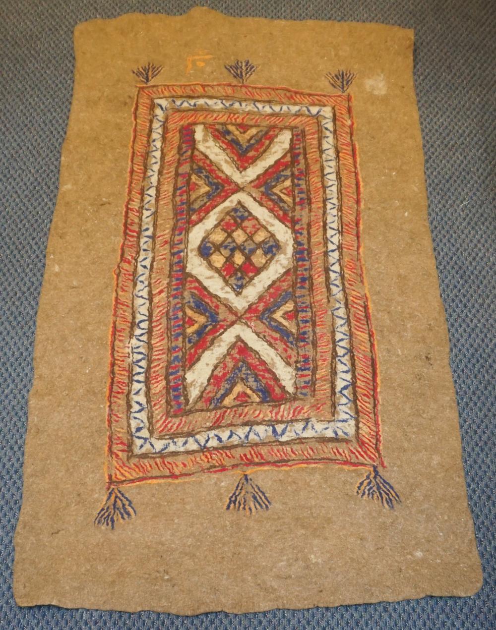 CENTRAL ASIAN HAND PRESSED WOOL