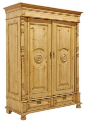CENTRAL EUROPEAN CARVED PINE A