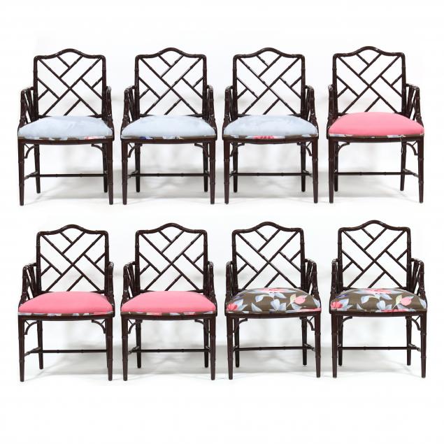 CENTURY CHAIR CO., SET OF EIGHT